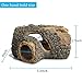 hygger Betta Log Resin Hollow Tree Trunk Ornament, Betta Fish Accessories, Aquarium Decorations Wood House Small and Medium Fish Tank Decor, with Holes for Small Fish Pets to Swim Through (Tree Trunk)thumb 4