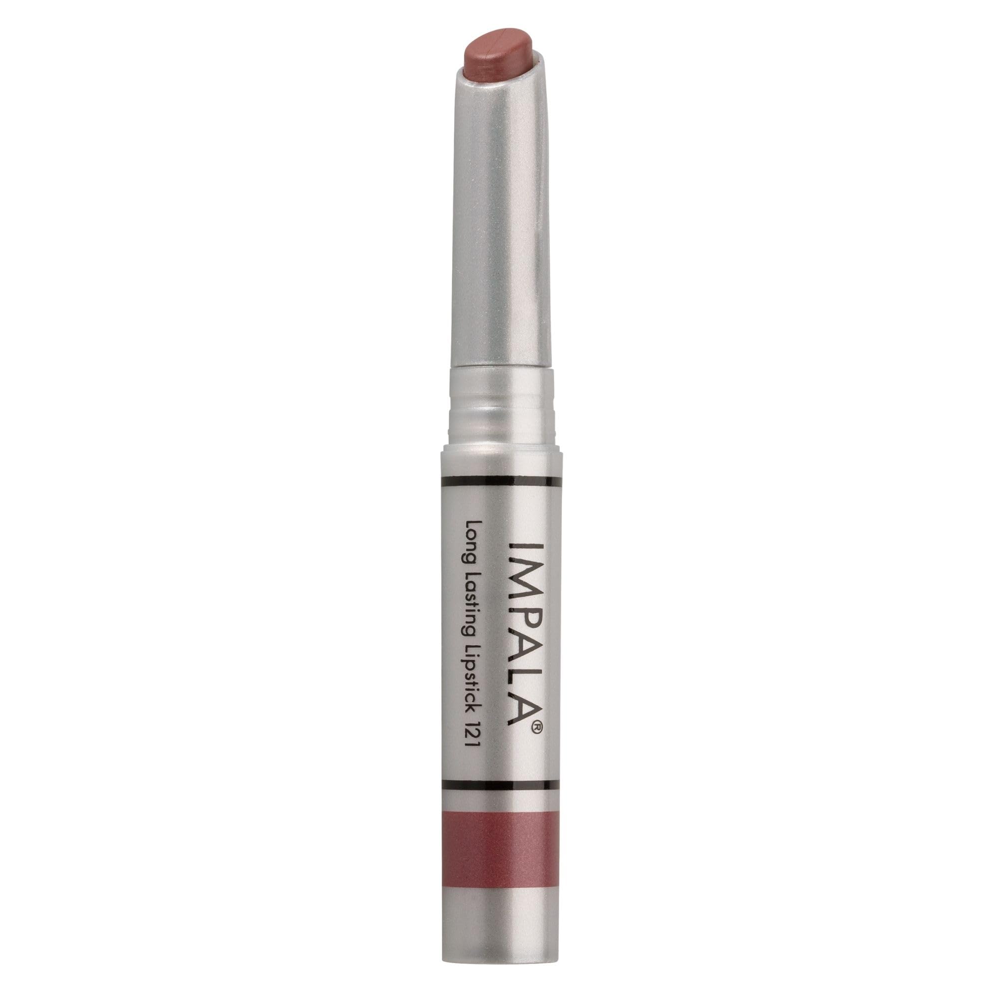 IMPALA | Longlasting Lip Color Coral Peach No. 121 | Permanent Lipstick Creamy Texture | Long-Lasting | Hydrating Full-Coverage Lip Color | Moistureizes and Nurtures