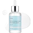 IUNIK Beta-Glucan Power Moisture Serum - Deep Hydration 1.69 fl oz | 7 Types of Peptides, 20% More Deep Hydration, Vegan Repa
