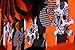 Halloween Decorations Kit Paper Fans Crepe Paper Streamers Black Orange Paper Honeycomb Balls Skeleton Banner for Home Halloween Party Backdrop Decoration SUNBEAUTY 28Pieces