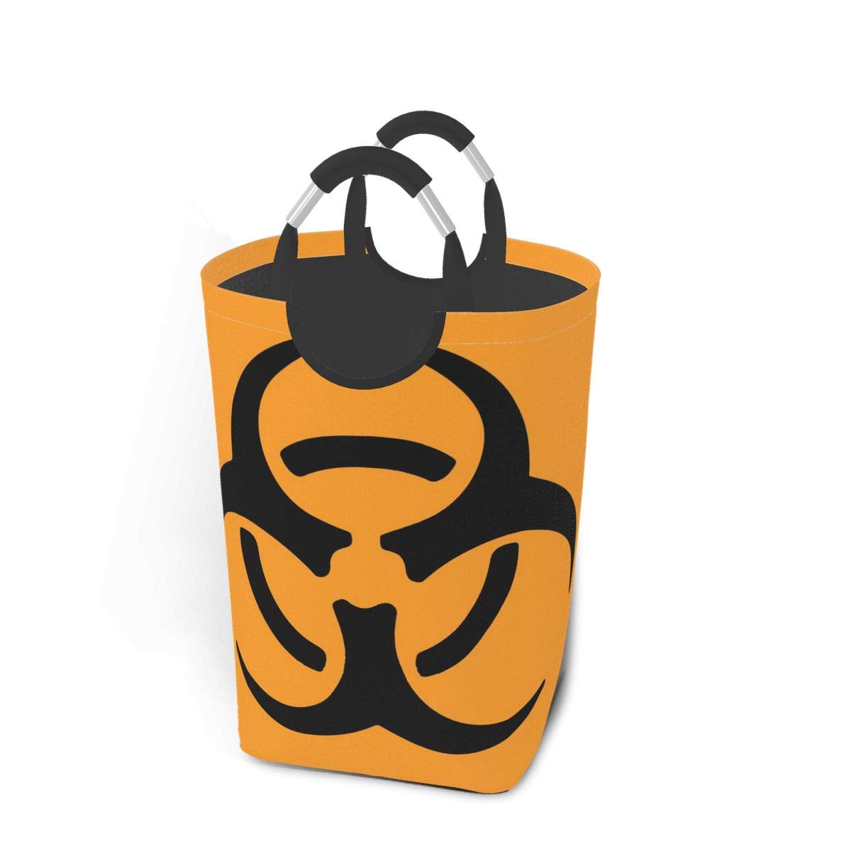 WAYMAY Biohazard T Shirt Laundry Basket Coin Bag Collapsible Fabric Laundry Hamper Foldable Clothes 