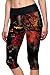 Pink Wind Women's Capri Workout Leggings Fitted Running Gym Stretch YOGA Pants