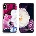 Ted Baker CANDEECE Highly Protective Mirror Folio Case for iPhone X/XS - Blushing Bouquet
