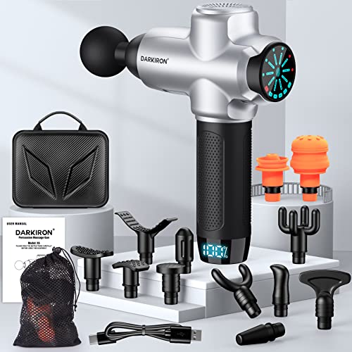 DARKIRON Massage Gun Deep Tissue, Handheld Percussion Muscle Electric