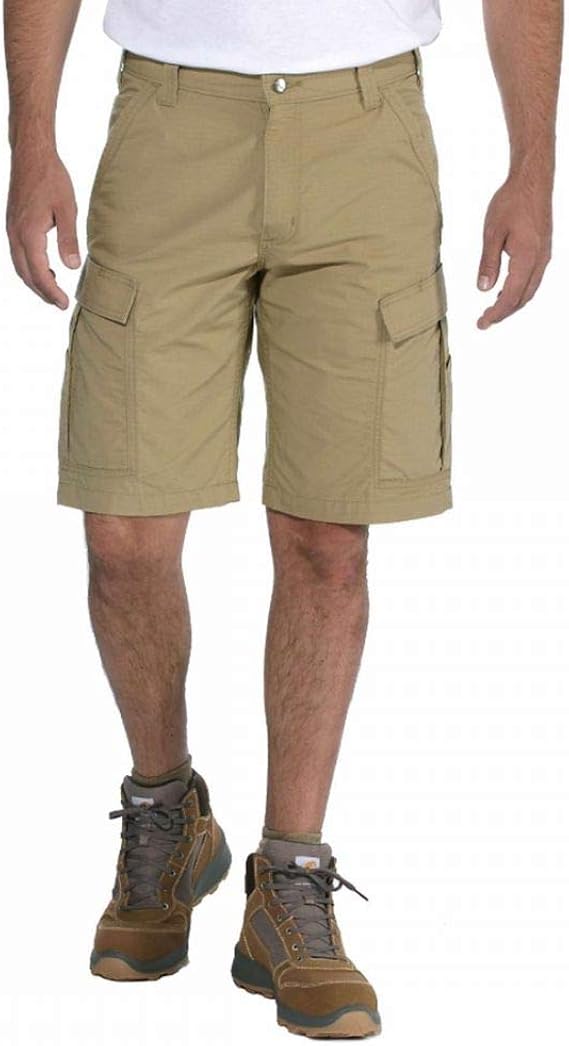 Amazon カーハート ハーフパンツ カーゴ リップストップ ラギッドフレックス メンズ ショートパンツ 通販