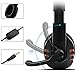 Diswoe Stereo Gaming Headset,3.5mm Wired Over-Head Headset for Xbox one PS4 Noise Canceling Over Ear Headphones with Microphone,Volume Control,Soft Memory Earmuffs for PS4 Laptop Smartphone Mac Nintethumb 3