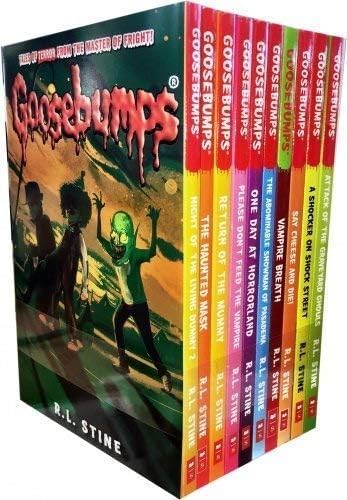 Amazon.com: Goosebumps 25th Anniversary Retro Tin Box Set
