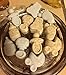 Yunko Baby Shower Party Pan Bear Carriages Bottle Feet Bear Silicone Soap Chocolate Cake Cookie Mold Pudding Jelly Mold,Assorted colors