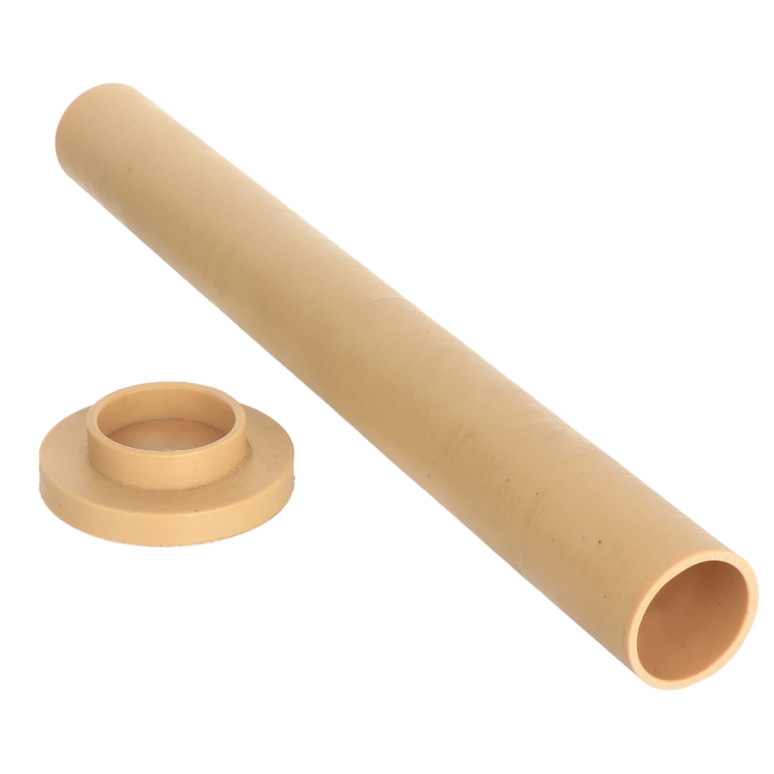 NKlaus 3D DIY Candle Making Candle Mould Made Plastic Candle Mould Cylinder with Removable Bottom 36456