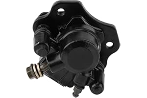 Disc Brake Caliper for ATV Quad Motocross, Aluminum Alloy Motorcycle Disc Brake Bump Caliper(Black)