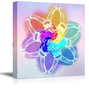 Abstract Color Flower for Bedroom Painting Wall Bedroom Living House