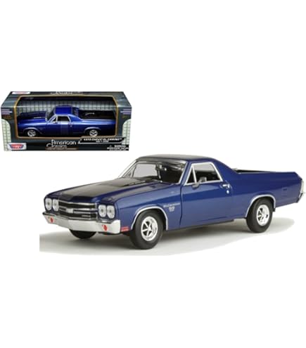 Amazon.com: Hot Wheels Matchbox 1970 Chevy El Camino, Black 1/24