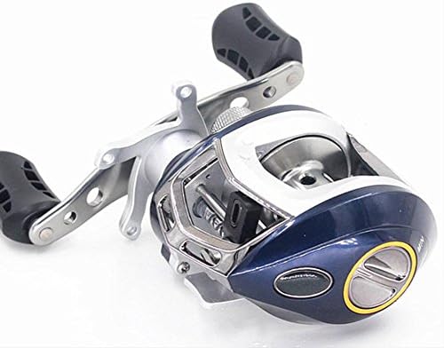 DIAO DE LAI Professional Classic water drop fishing rods wheels left/right hand version of reels fishing wheel fishing vessels(Blue right)