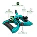 GrowGreen Garden Sprinkler, 360° Rotating Lawn Sprinkler with a Large Area of Coverage - Adjustable, Weighted Gardening Watering System