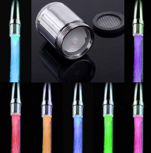 Multi Color LED Faucet Aerator