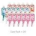 Purell 3900-24-ECSPR16 Advanced Instant Hand Sanitizer, Travel Sized Jelly Wrap Portable Bottles, Summer Scents, 1 oz. (Pack of 24)