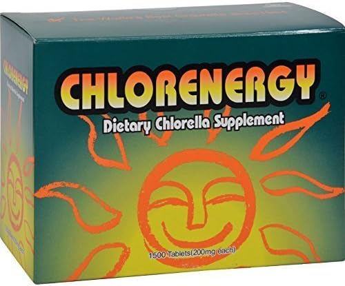 CHLORENERGY DIETARY CHLORELLA 200 MG, 1500 TAB by Chlorenergy