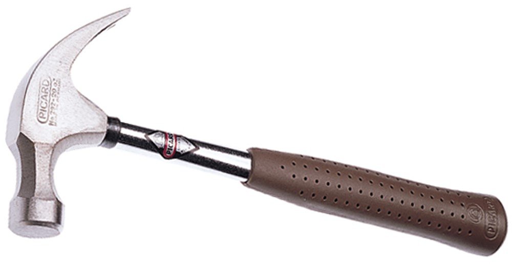 Picard 0029200-20 567 g American Pattern Claw Hammer - Black/Silver