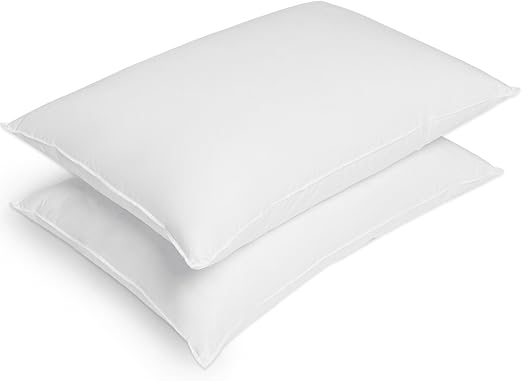 Amazon Com Peace Nest Luxury Natural Firm 600 Fill Power 2pack