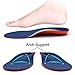 Dr. Foot's Orthotics Insoles for Flat Feet - Arch Support Shoe Inserts for Plantar Fasciitis, Foot & Heel Pain, High Arches and Over-Pronation, Comfort & Relief for Men and Women - M