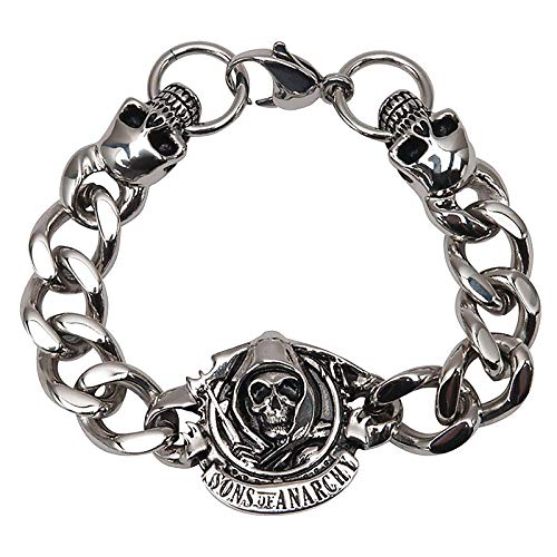 Body Vibe Sons of Anarchy Metal Chain Bracelet