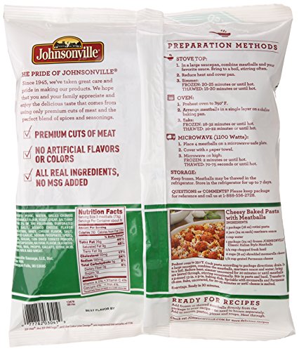 Johnsonville, Classic Italian Meatballs, 24 oz (Frozen) - Thumbnail 5