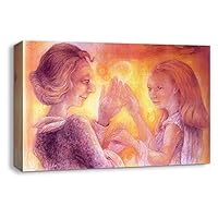 Canvas Wall Art Creative Illustrations Canvas Prints Home Artwork Decoration for Living Room,Bedroom - 12x18 inches