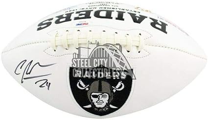 charles woodson signed football