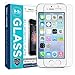 iPhone 5 Screen Protector, Tech Armor Apple iPhone 5C/5S/5/SE Prime Screen Protector made with Accessory Glass 2 By Corning (0.2mm)
