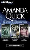 Front cover for the book The Paid Companion / Wait Until Midnight / Lie by Moonlight by Amanda Quick