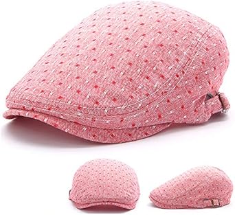 Demarkt Barette Flat Cap Schieberm/&uuml;tze Schirmm/&uuml;tze Schildmm/&uuml;tze Flatcaps Rot
