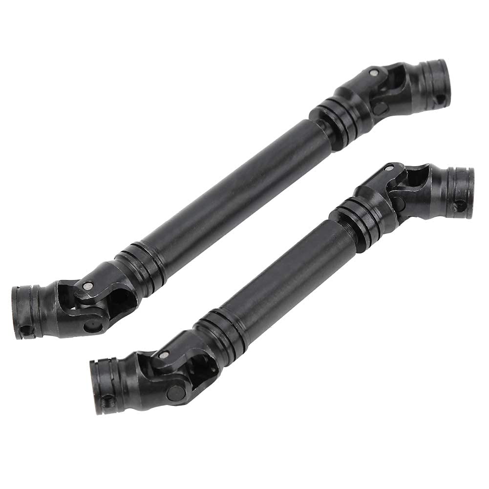 VGEBY RC Drive Shaft, Multiple Spline Design for Enhanced Performance, 2Pcs Universal Fit for Defender RC Car, Perfect for Remote Control Car Upgrades and Racing