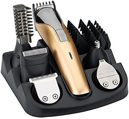 iXpro All in One Rechargeable Electric Hair Grooming Kit,Nose Ear Body Trimmer Beard Mustache Shaver