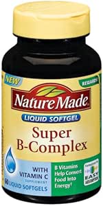 Amazon.com: Nature Made Super B-Complex, 60 Softgels (Pack ...