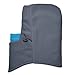 Vbiger Balaclava Ski Mask Windproof Thicken Winter Hat Fleece Full Face Cover for Men & Women (Grey+Blue)