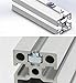 PZRT 2020 Series 50-Pack M4 T-Nuts,Carbon Steel Nickel-Plated Half Round Roll in Sliding T Slot Nut 6mm Slot Aluminum Profile Accessories
