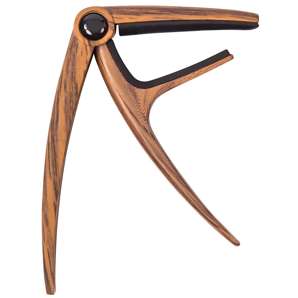 Kinsman KAC309 Guitar Capo, Multi Sapele