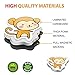 HLXY Fridge Magnets for Toddlers Kids 100 Pcs Animals Magnets -Fruit Vegetables Vehicle Magnets - Foam Magnets Educational Toy, Multicolor