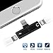 SKSTOR Headphone Jack Adapter 2 in 1 Splitter 3.5mm Cables Adaptor for [Charging and Music] Car Aux Cord Compatible with Phone8/8plus 7/Plus X max Support for iOS 12 or Later (Black)