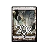 20 Battle for Zendikar Swamp #262 Magic the Gathering Basic FULL ART Land Lot