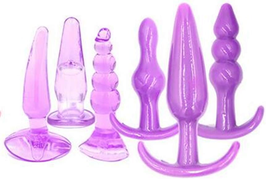 Bnmgh 6Pcs/Set Soft Silicone Trainer Kit Toy Set for Him or Her