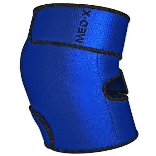 Knee Wrap Hot/Cold Gel Sleeve for Runner Knee Support , Baker Cyst , Rheumatoid Arthritis Treatment , Osteoarthritis , Bursitis , and Patellar Tendinitis Pain