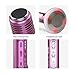 1byone Wireless Microphone Speaker for Karaoke with Bluetooth, TF / Micro SD Card Support, LED Lights, Echo Voice Effects, and Integrated Battery - Pink