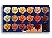 18 Super Pigmented - Top Influencer Professional Eyeshadow Palette all finishes, 5 Matte + 9 Shimmer + 4 Duochrome - Buttery Soft, Creamy Texture, Blendable, Long Lasting Stay