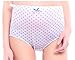 Giftpocket 3 Pcs Maternity Underwear Cotton High Waist Seamless Belly Support, Blue, XXL
