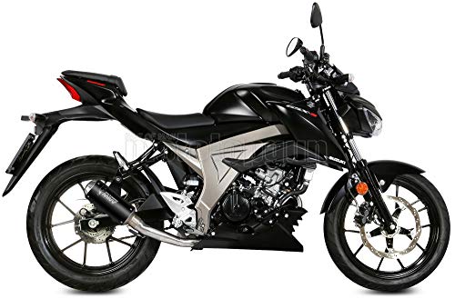 MIVV pan, compleet, RACE MK3, zwart, compatibel met Suzuki GSX-S 125 2017 17 2018 18 2019 19 2020 20 S.055.SM3B. - Image 3