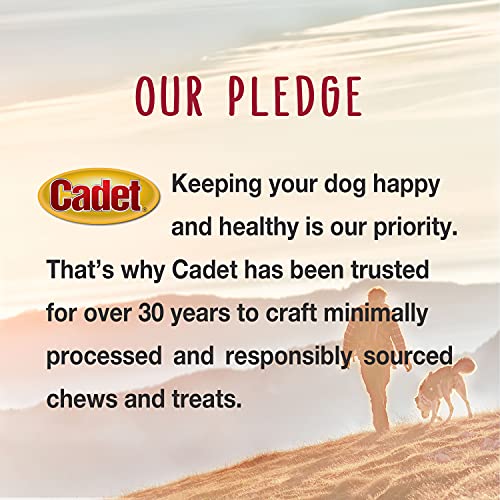 Cadet Gourmet Beef Hide & Duck Twists Dog Treats Healthy & Natural