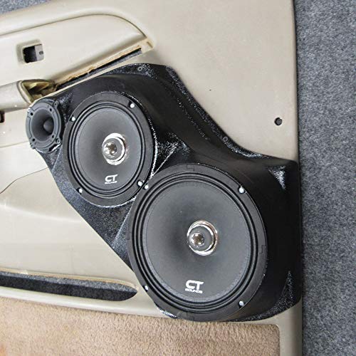 Custom Speaker Pods Three Way Front Door Pods for 8", 6.5" and 3.5