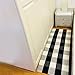 Outdoor Rug Cotton Rug Buffalo Checkered Plaid Area Rug Door Mat for Entry Way Washable Doormat Bedroom Carpet Welcome Mat(24