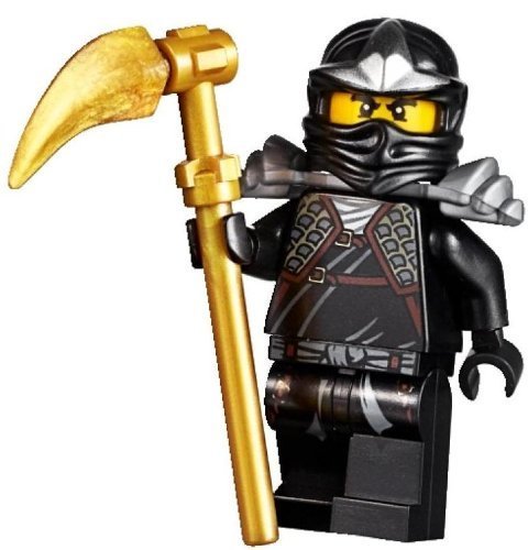 LEGO Ninjago Cole ZX Minifigure with Armor and Weapon